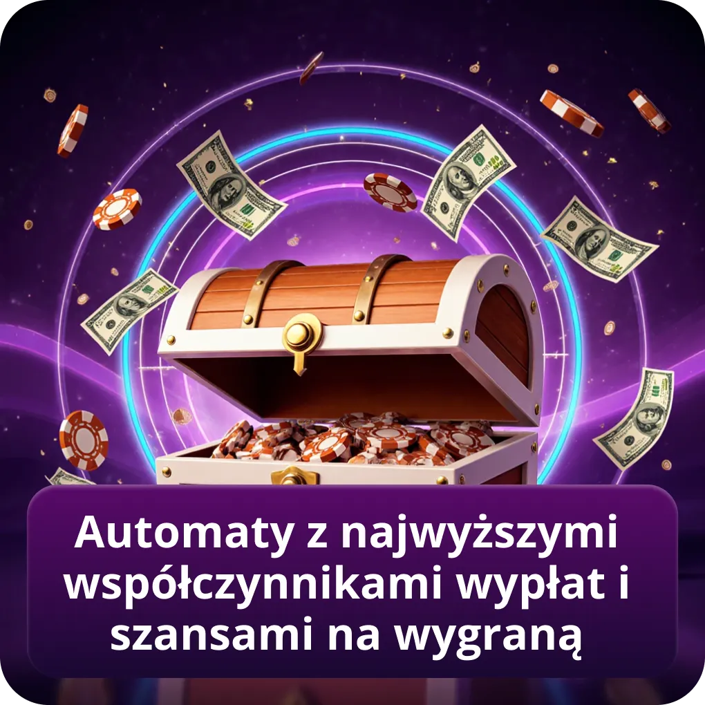 Sloty z najwyższymi współczynnikami wypłat i najlepszymi szansami na wygraną